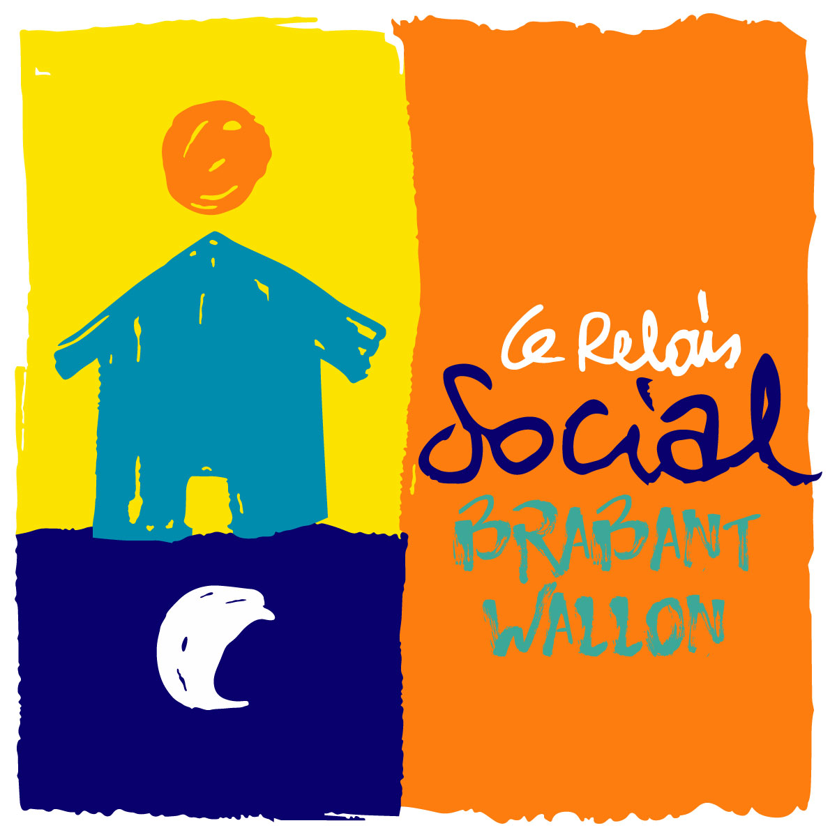Logo Relais Social Intercommunal Brabant Wallon